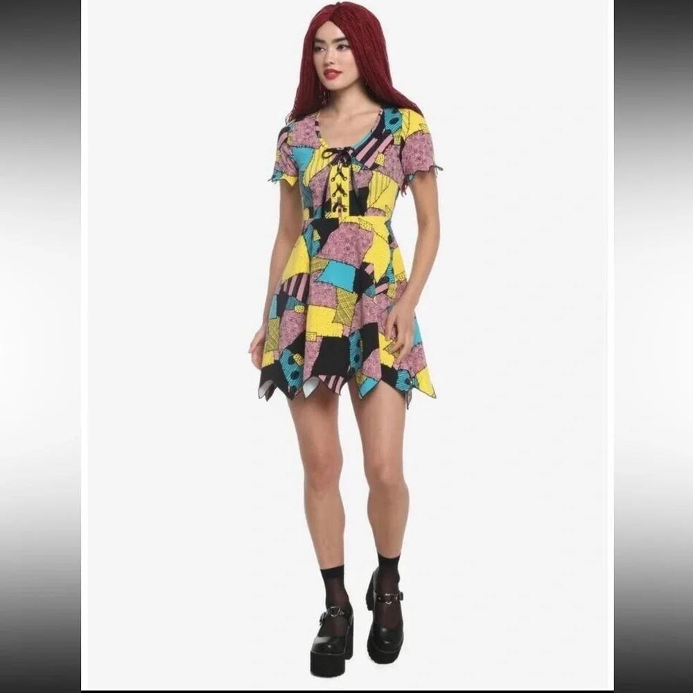 Nightmare Before Christmas Disney Sally Dress Sz.S - Picture 1 of 15